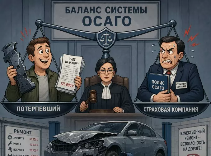 Ущерб по ОСАГО деньгами БЕЗ ИЗНОСА: Постановление КС РФ № 34-П от 26.05.2026